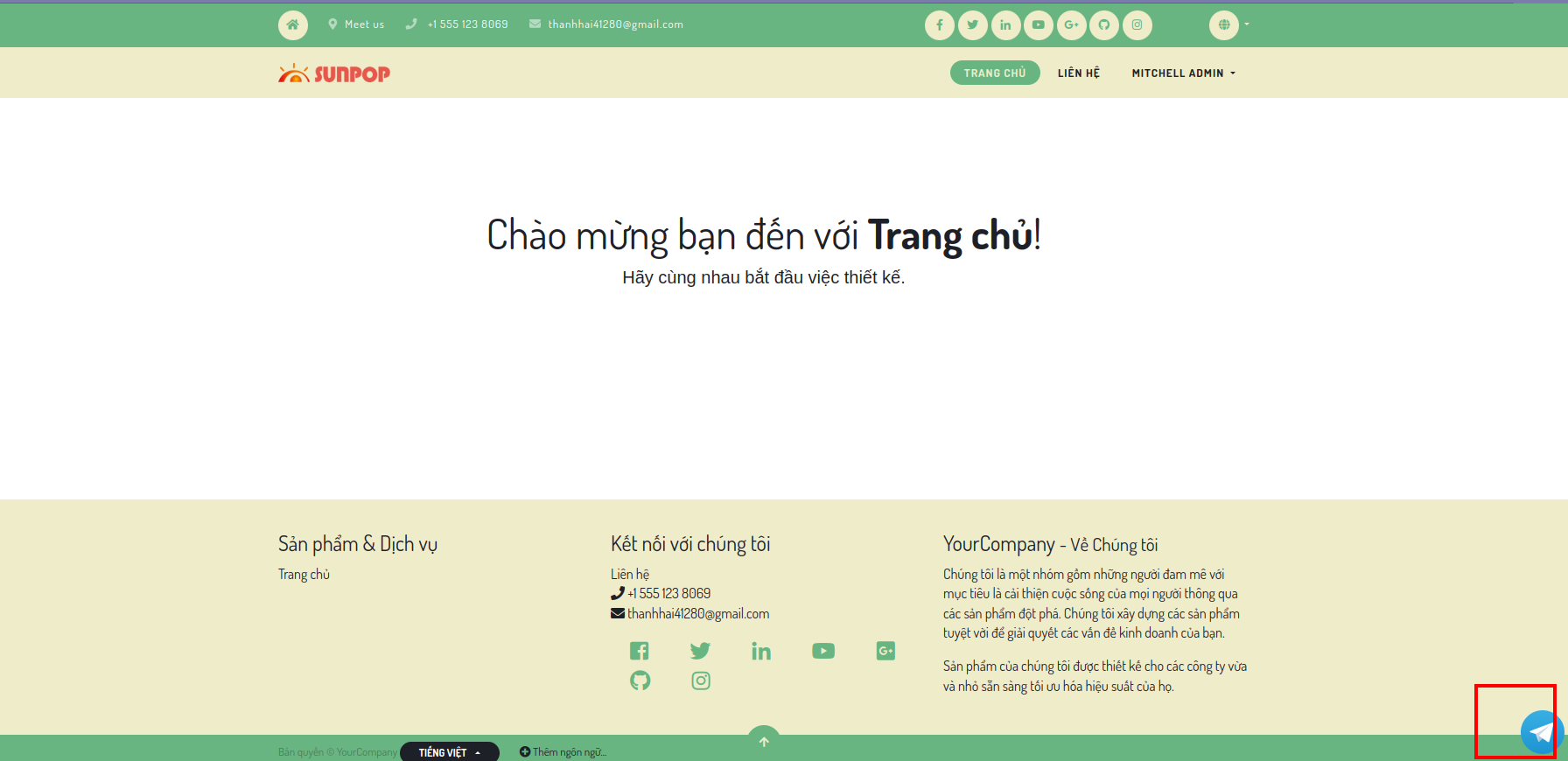 Odoo • Image and Text
